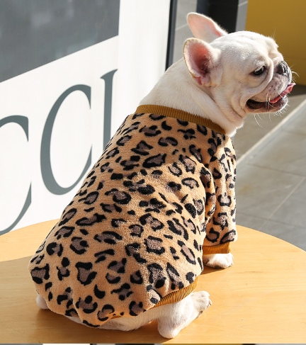 Cozy Leopard Puppy Jacket