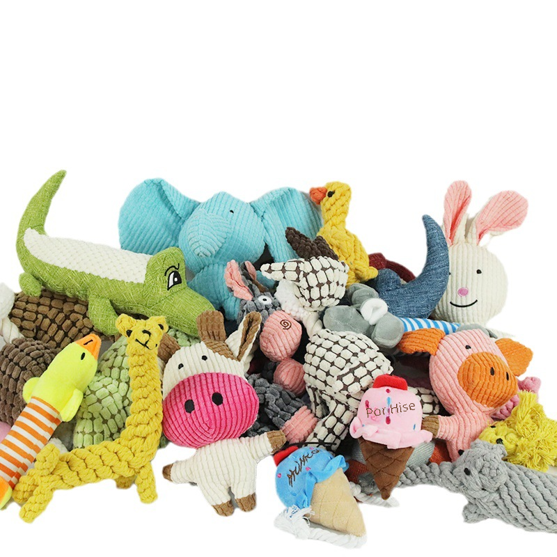 Chewable Cartoon Pet Toys