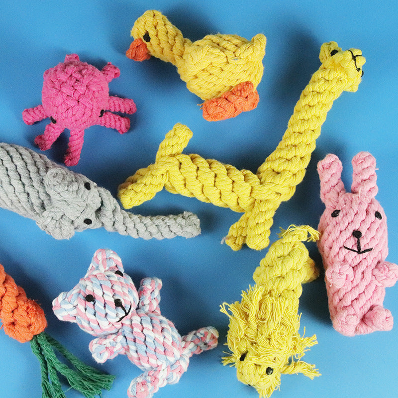 Chewable Cartoon Pet Toys