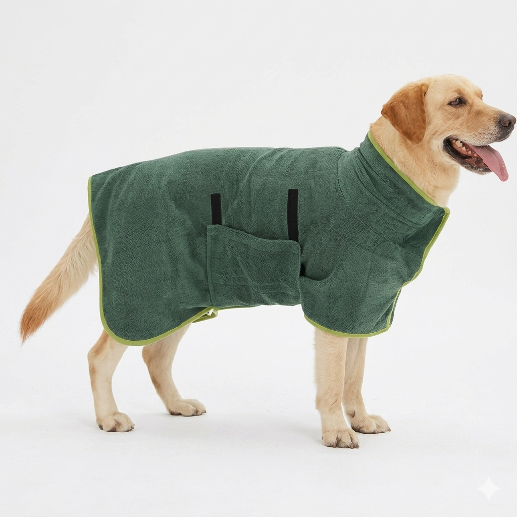 PAWQIVA™ Quick-Dry Pet Robe