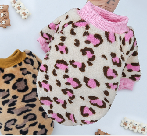 Cozy Leopard Puppy Jacket