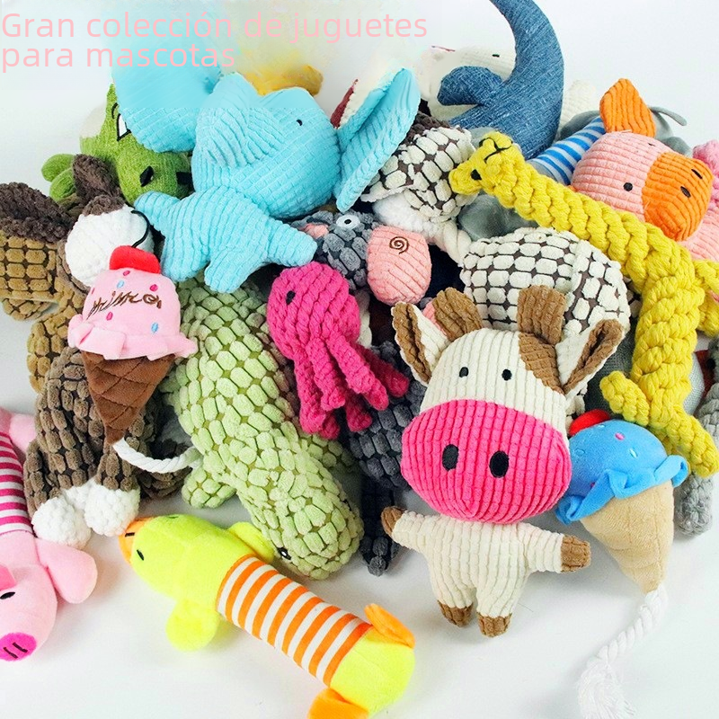 Chewable Cartoon Pet Toys