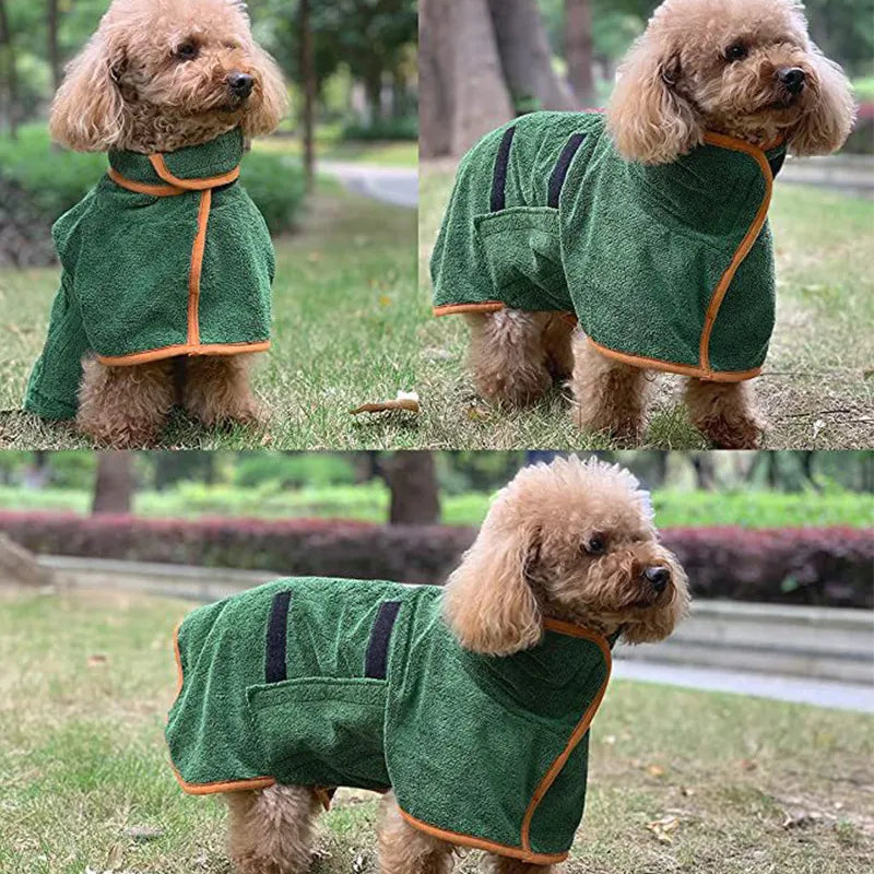 PAWQIVA™ Quick-Dry Pet Robe