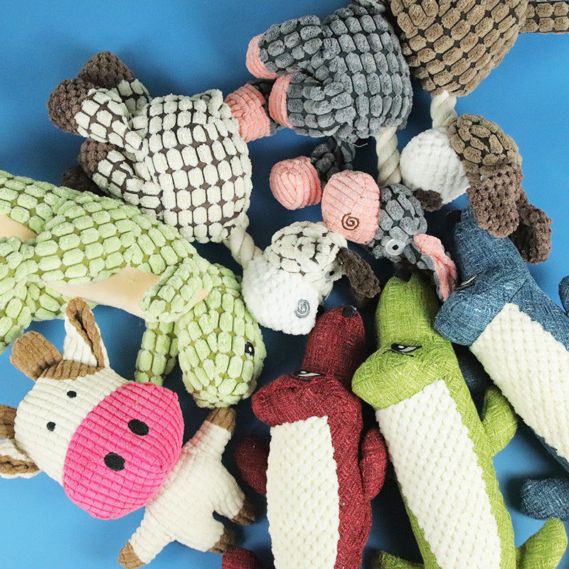 Chewable Cartoon Pet Toys