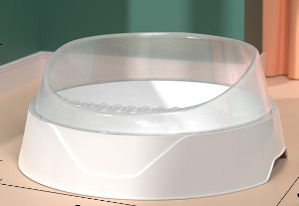 PAWQIVA™ Semi-Enclosed Litter Box