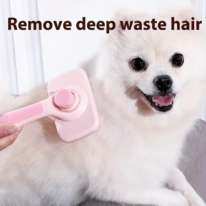 Self-Cleaning Grooming Comb